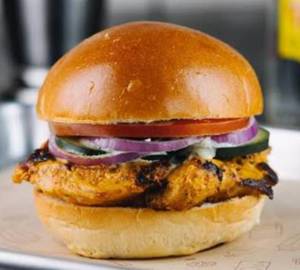 Chicken Tandoori Cheese Burger