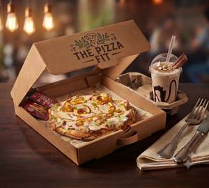 Tandoori Paneer Pizza & Kitkat Shake