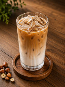 Iced Hazelnut Latte