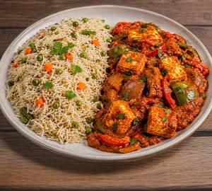 Pulao With Kadhai Paneer