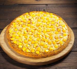 Cheese corn pizza