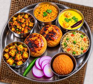 Dal Bati Churma Thali