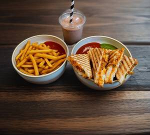Spicy paneer combo