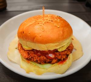 Happy Eats Chicken Burger Combo Meal