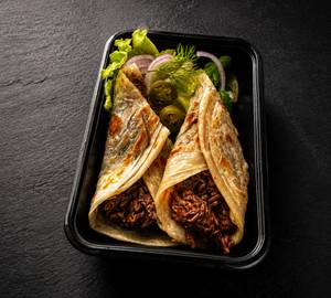 Shredded Beef Wrap – Loaded With Tender Beef