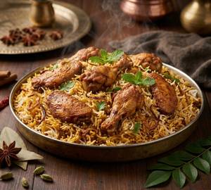 Chicken Wings Biryani Family Pack (6 Pc) 3000Ml