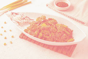 Honey Chilli Lotus Stem [