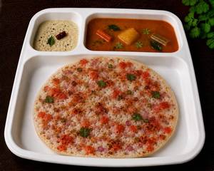 Onion Tomato Uttapam