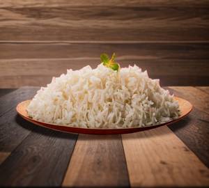 Plain steamed rice