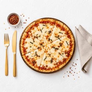 Basil Margarita Pizza