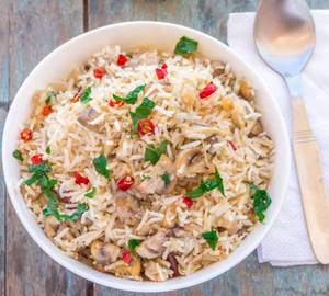 Mushroom Fried Rice