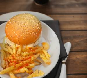 Happy Eats Veg Burger Combo Meal