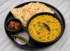 Dal Khichdi (1 Ltr) With Papad & Pickle