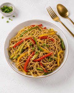Three Pepper Hakka Noodles