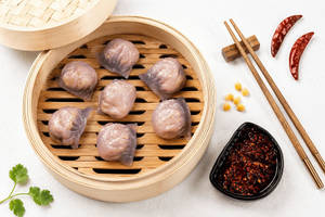 Chilli Oil Charred Corn & Water Chestnuts  (6 Pcs)]