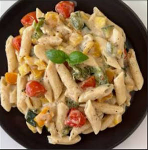 White Italian Vegetable Pasta