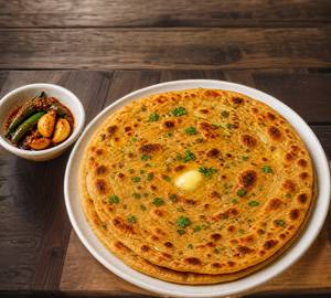 Mirch Lehsun Paratha