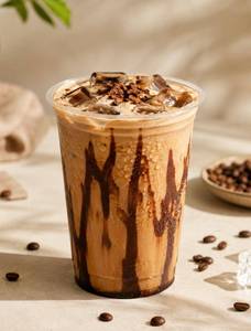 Hazelnut cold coffee