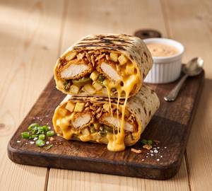 Crispy chicken wrap