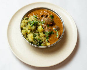 Mushroom And Sukhi Mix Bhaji