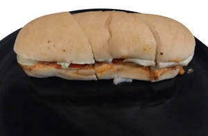 Aloo Tikki Hot Dog