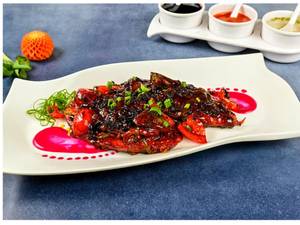 Fish in Black Bean Surmai