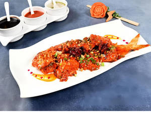Fish In Hot Garlic  Surmai