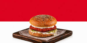 Korean Burst Paneer Burger