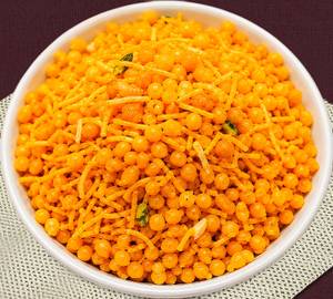 Sweet Boondi With Bhujiya