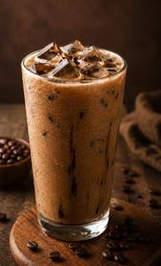 Strong cold coffee
