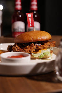 Chicken Chipotle Fried Chicken Burger