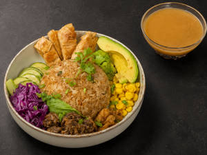Non-veg Teriyaki Poke Bowl