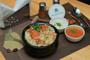 Soya Chaap Biryani
