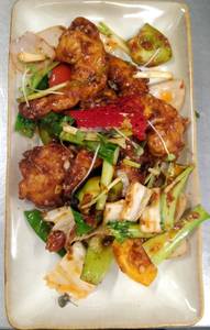 Wok Fried Prawns (5 Pcs)