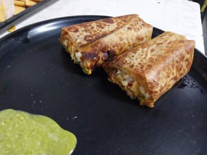 Tandoori Paneer Tadka Frankie