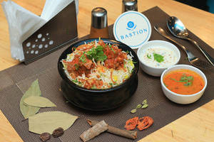 Quarter Mutton Biryani(2 Pc)
