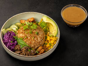 Veg Teriyaki Poke Bowl