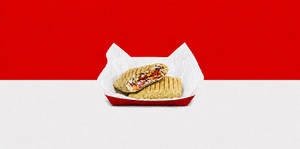 Korean Krunchy Chicken Wrap