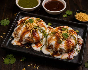 Aloo Tikki Dahi [2 Pieces]