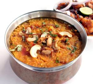 Sambar Rice With Prawns Fry