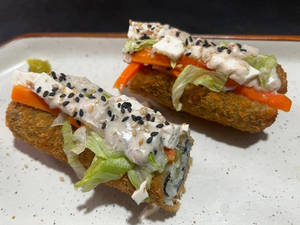 Fried Mushroom & Tofu Sushi