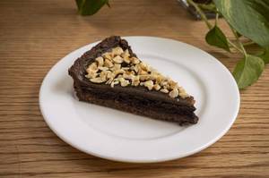 Salted Carmel, Coffee Hazelnut Tart