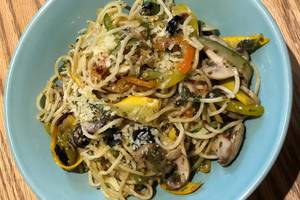 The Loaded Aglio-e-olio Pasta