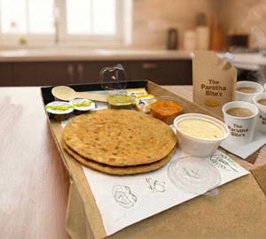 Chai Flask [400 ml] with 2 Aloo Pyaaz Paratha