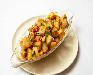 Aloo Kela Chaat