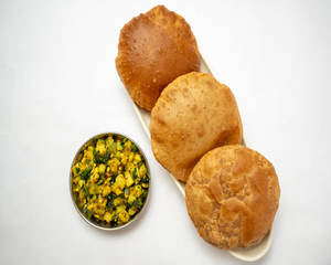 Rajgiri Puri And Sabji