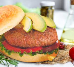 Mashed Avocado Burger