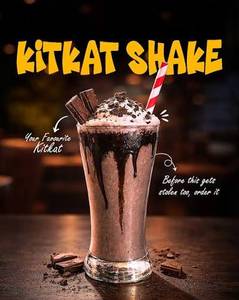 Kit kat milk shake