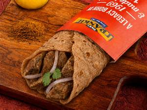 Chicken Seekh Whole Wheat Frankie Roll (with Egg)