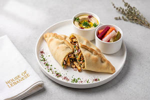 Paneer Shawarma Fatayer
